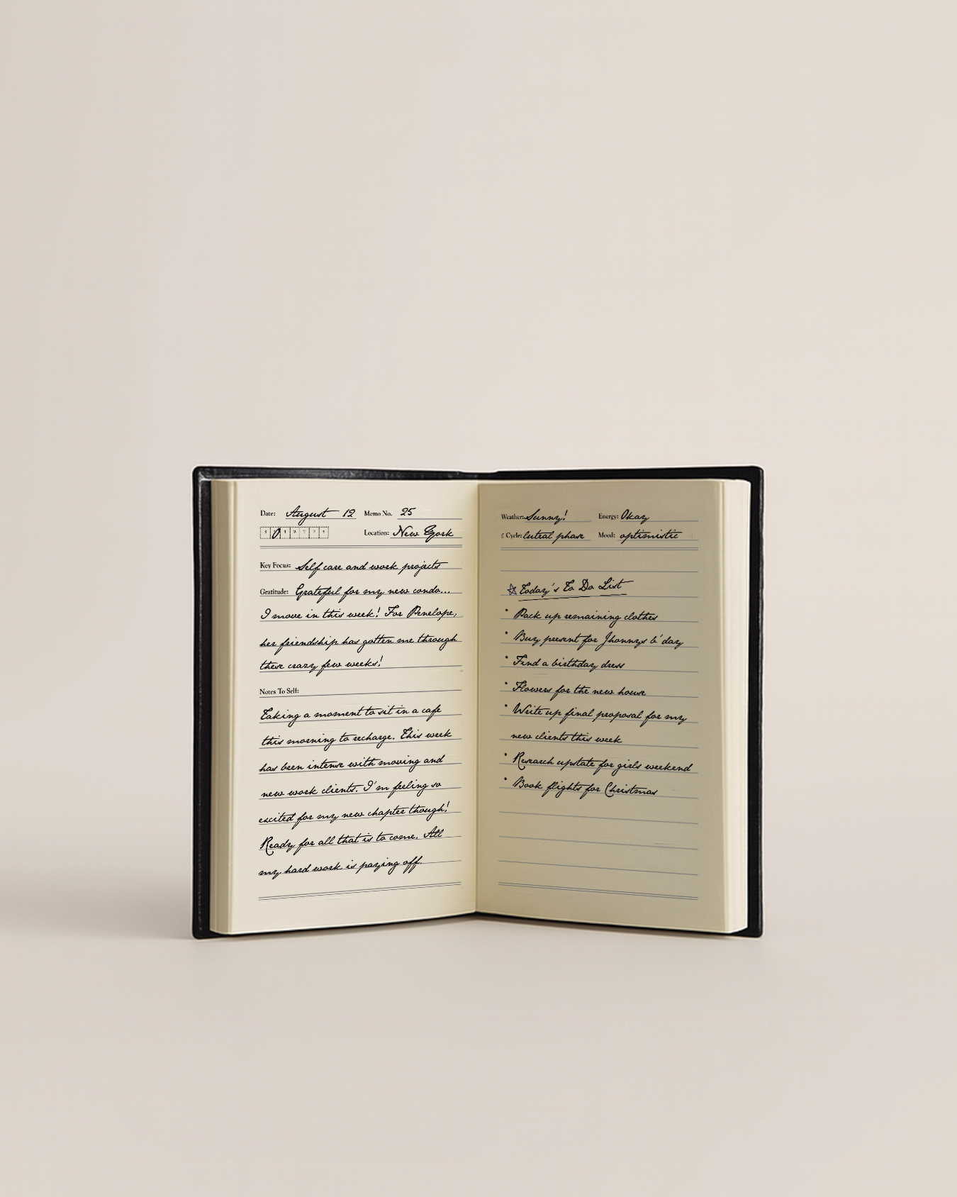 'Sol: Little Back Book' — 90's Daily Mini Pocket Notebook