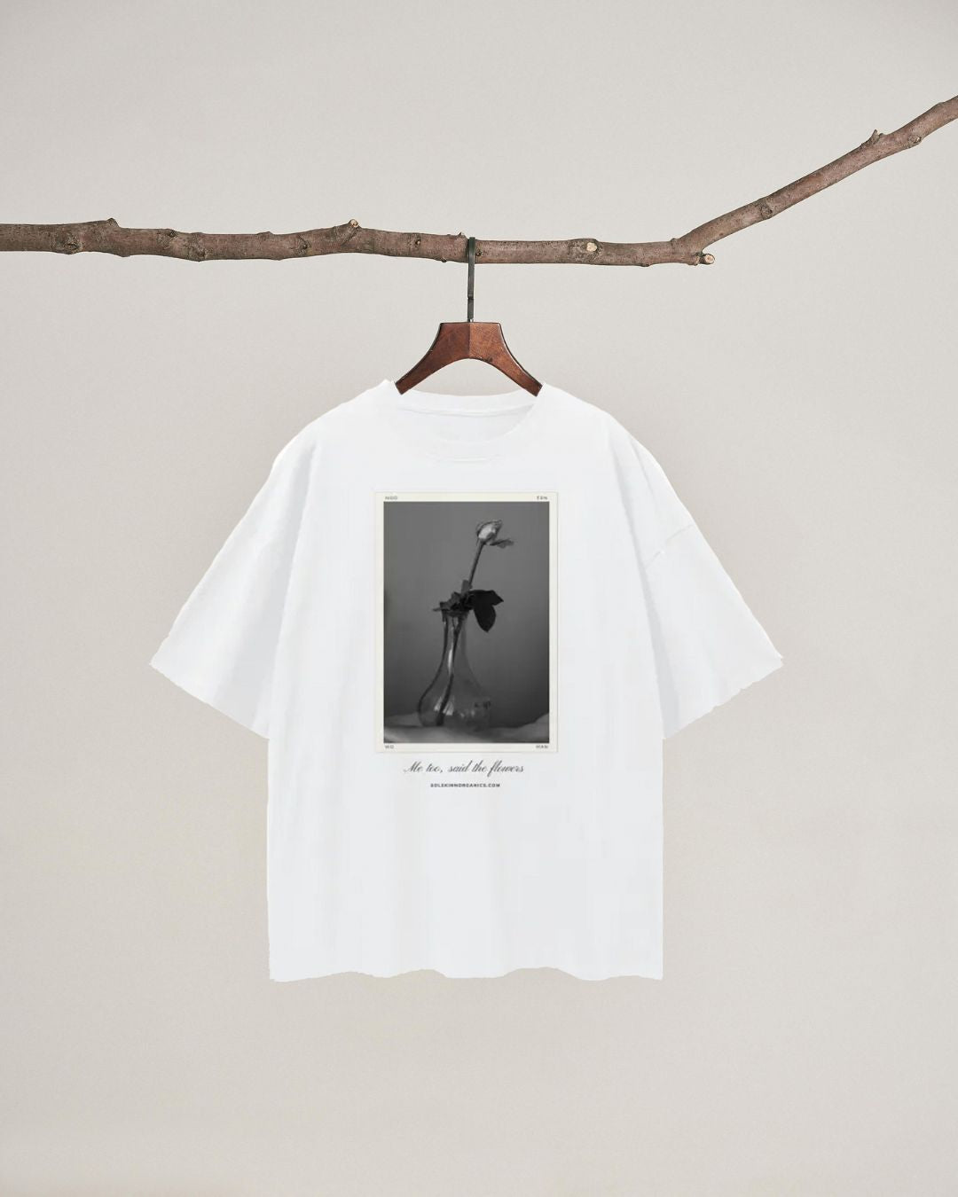 Botanical Art Print Oversized Tee No.2 {Giving Back}